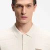 BOSS x ASTON MARTIN polo shirt in cotton jacquard