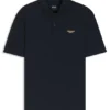 BOSS x ASTON MARTIN polo shirt in cotton jacquard
