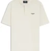 BOSS x ASTON MARTIN polo shirt in cotton jacquard