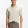 BOSS x ASTON MARTIN polo shirt in wool-cotton piqué BOSS x ASTON MARTIN polo shirt in wool-cotton piqué