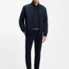 BOSS x ASTON MARTIN polo shirt in wool-cotton piqué BOSS x ASTON MARTIN polo shirt in wool-cotton piqué