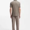 BOSS x ASTON MARTIN polo shirt in wool-cotton piqué BOSS x ASTON MARTIN polo shirt in wool-cotton piqué
