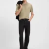 BOSS x ASTON MARTIN polo shirt with nubuck logo
