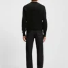 BOSS x ASTON MARTIN sweater with embroidered logo BOSS x ASTON MARTIN sweater with embroidered logo