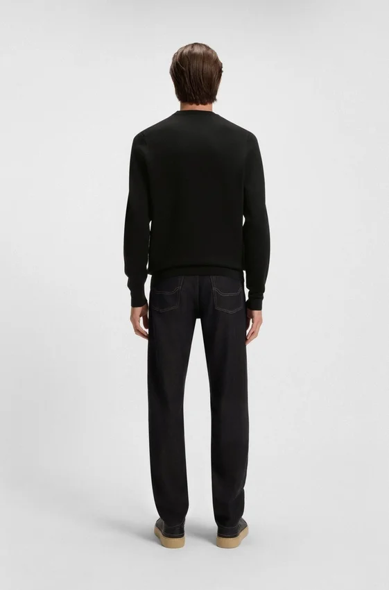 BOSS x ASTON MARTIN sweater with embroidered logo BOSS x ASTON MARTIN sweater with embroidered logo