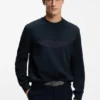 BOSS x ASTON MARTIN sweatshirt with wing detail BOSS x ASTON MARTIN sweatshirt with wing detail