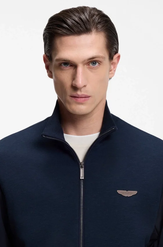 BOSS x ASTON MARTIN sweatshirt with wing detail BOSS x ASTON MARTIN sweatshirt with wing detail