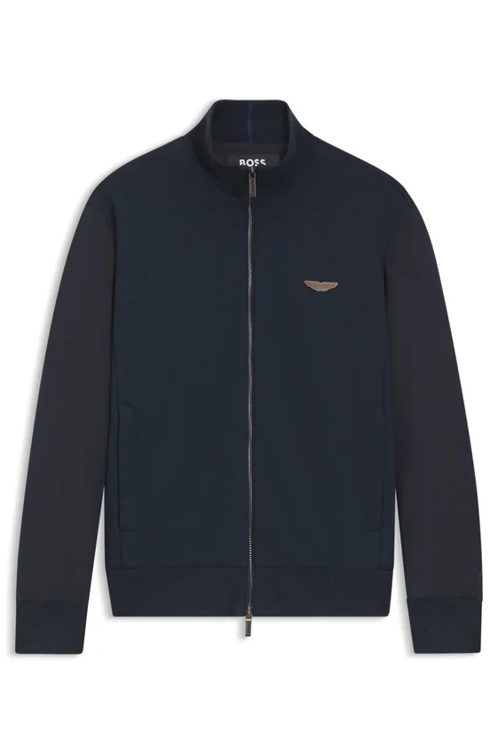 BOSS x ASTON MARTIN sweatshirt with wing detail BOSS x ASTON MARTIN sweatshirt with wing detail