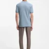 BOSS x ASTON MARTIN T-shirt in wool-cotton jacquard BOSS x ASTON MARTIN T-shirt in wool-cotton jacquard