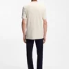 BOSS x ASTON MARTIN T-shirt in wool-cotton jacquard BOSS x ASTON MARTIN T-shirt in wool-cotton jacquard
