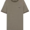 BOSS x ASTON MARTIN T-shirt in wool-cotton jacquard BOSS x ASTON MARTIN T-shirt in wool-cotton jacquard