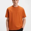 BOSS x ASTON MARTIN T-shirt with embossed logo