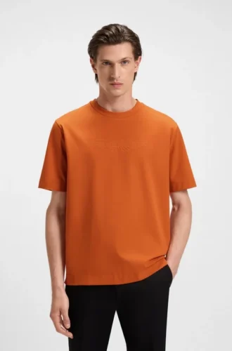 BOSS x ASTON MARTIN T-shirt with embossed logo