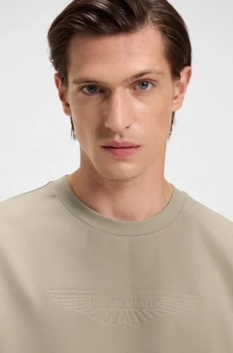 BOSS x ASTON MARTIN T-shirt with embossed logo