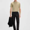 BOSS x ASTON MARTIN T-shirt with nubuck logo BOSS x ASTON MARTIN T-shirt with nubuck logo