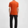 BOSS x ASTON MARTIN T-shirt with nubuck logo BOSS x ASTON MARTIN T-shirt with nubuck logo