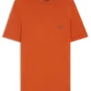 BOSS x ASTON MARTIN T-shirt with nubuck logo BOSS x ASTON MARTIN T-shirt with nubuck logo