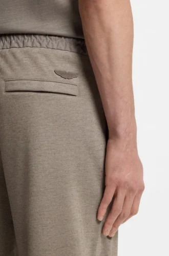 BOSS x ASTON MARTIN tracksuit bottoms with drawcord