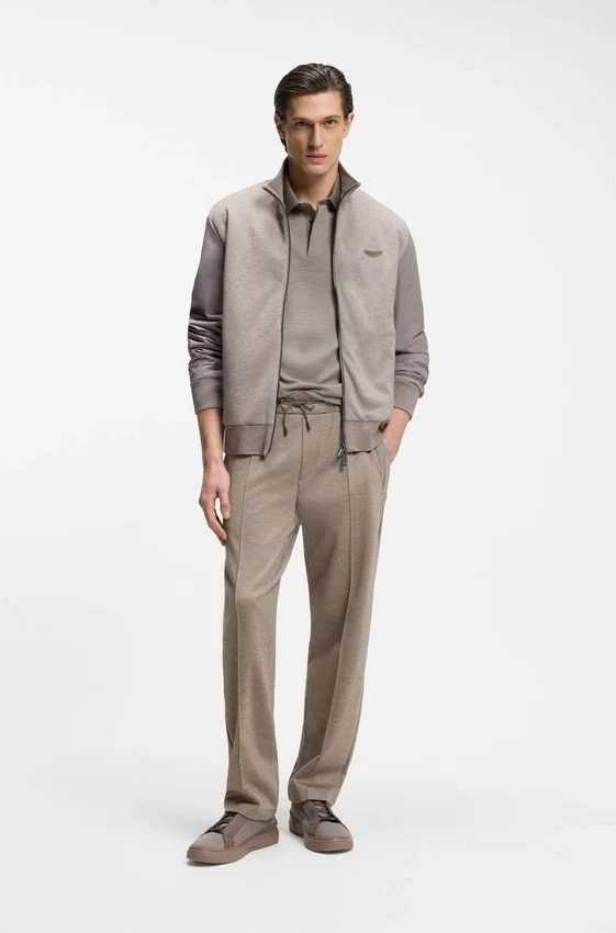 BOSS x ASTON MARTIN tracksuit bottoms with drawcord BOSS x ASTON MARTIN tracksuit bottoms with drawcord