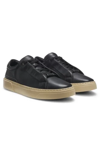 BOSS x ASTON MARTIN trainers in leather
