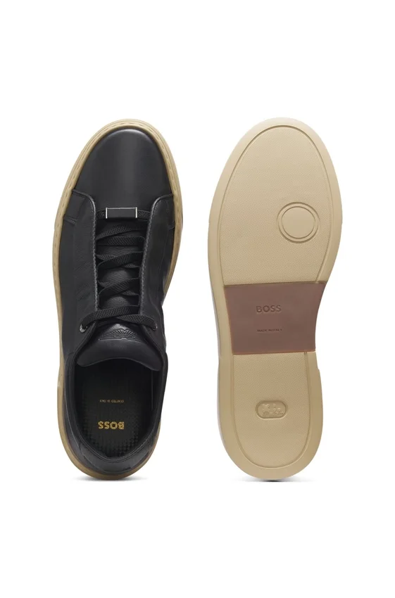 BOSS x ASTON MARTIN trainers in leather BOSS x ASTON MARTIN trainers in leather