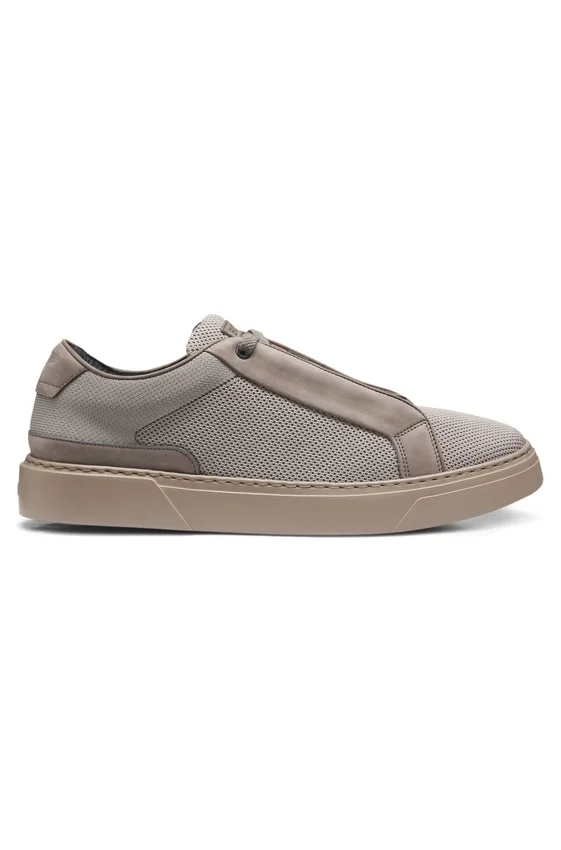 BOSS x ASTON MARTIN trainers with leather trims BOSS x ASTON MARTIN trainers with leather trims