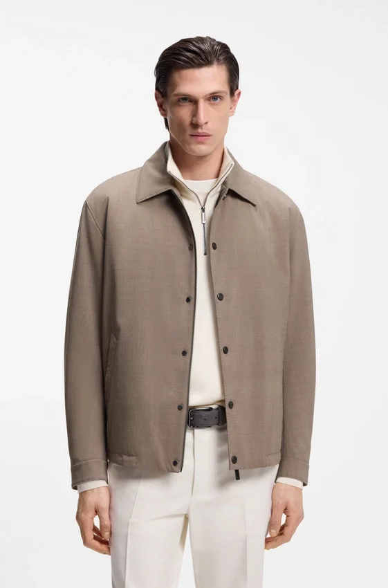 BOSS x ASTON MARTIN wool-blend jacket BOSS x ASTON MARTIN wool-blend jacket