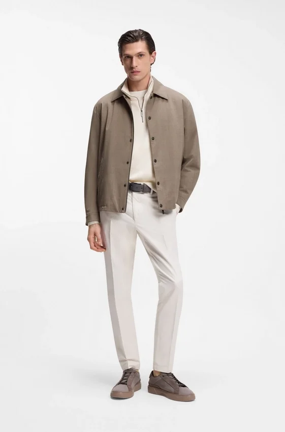 BOSS x ASTON MARTIN wool-blend jacket BOSS x ASTON MARTIN wool-blend jacket