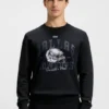 BOSS x DALLAS COWBOYS sweatshirt with helmet graphic