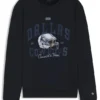 BOSS x DALLAS COWBOYS sweatshirt with helmet graphic