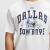 BOSS x DALLAS COWBOYS T-shirt with helmet graphic