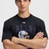 BOSS x DALLAS COWBOYS T-shirt with helmet graphic