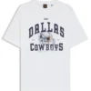 BOSS x DALLAS COWBOYS T-shirt with helmet graphic
