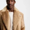 BOSS x Steiff coat in textured wool and cotton BOSS x Steiff coat in textured wool and cotton