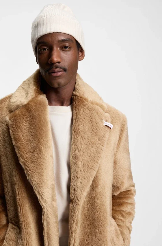 BOSS x Steiff coat in textured wool and cotton BOSS x Steiff coat in textured wool and cotton