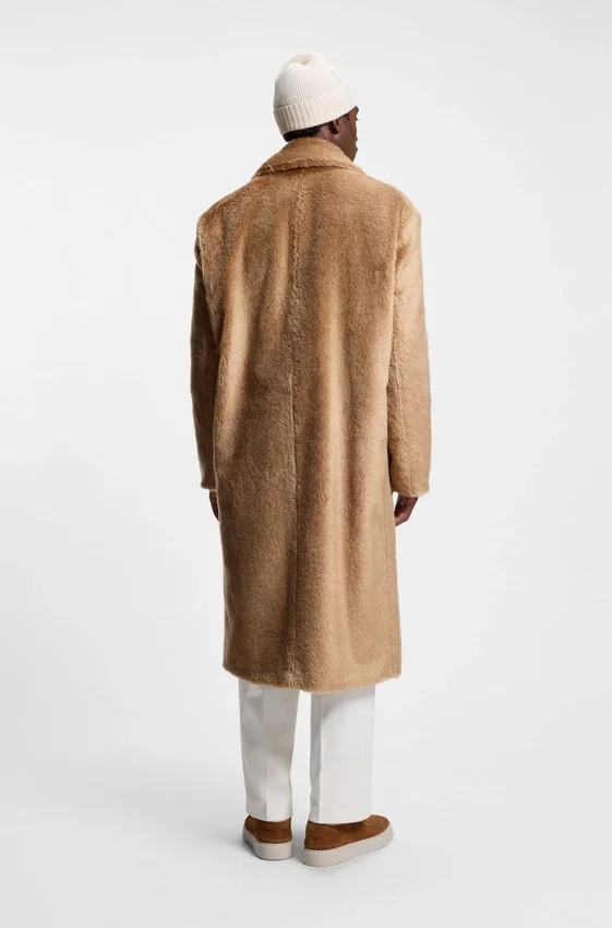 BOSS x Steiff coat in textured wool and cotton BOSS x Steiff coat in textured wool and cotton