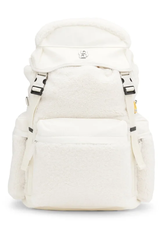 BOSS x Steiff teddy backpack with Double B monogram BOSS x Steiff teddy backpack with Double B monogram