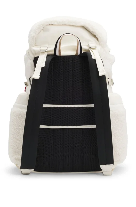 BOSS x Steiff teddy backpack with Double B monogram BOSS x Steiff teddy backpack with Double B monogram