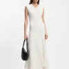 Bouclé-yarn dress in a slim fit Bouclé-yarn dress in a slim fit