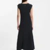 Bouclé-yarn dress in a slim fit