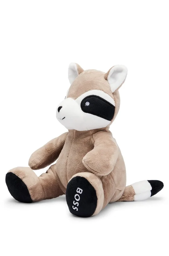 Branded faux-fur red panda for babies Branded faux-fur red panda for babies