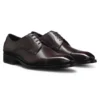 Brogue-detail Derby shoes in leather