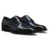 Brogue-detail Derby shoes in leather