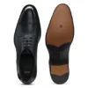 Brogue-detail Derby shoes in leather