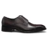 Brogue-detail Derby shoes in leather