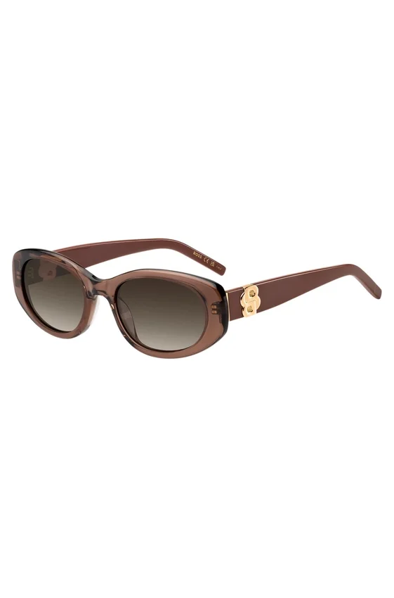 Brown-acetate sunglasses with Double B monogram Brown-acetate sunglasses with Double B monogram