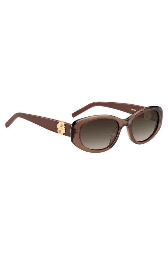 Brown-acetate sunglasses with Double B monogram Brown-acetate sunglasses with Double B monogram