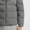 Brushed-flannel jacket with waterproof finish