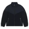Brushed-flannel jacket with waterproof finish