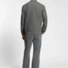 Brushed slim-fit jacket in stretch flannel